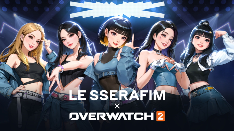 LE SSERAFIM y Overwatch colaboran